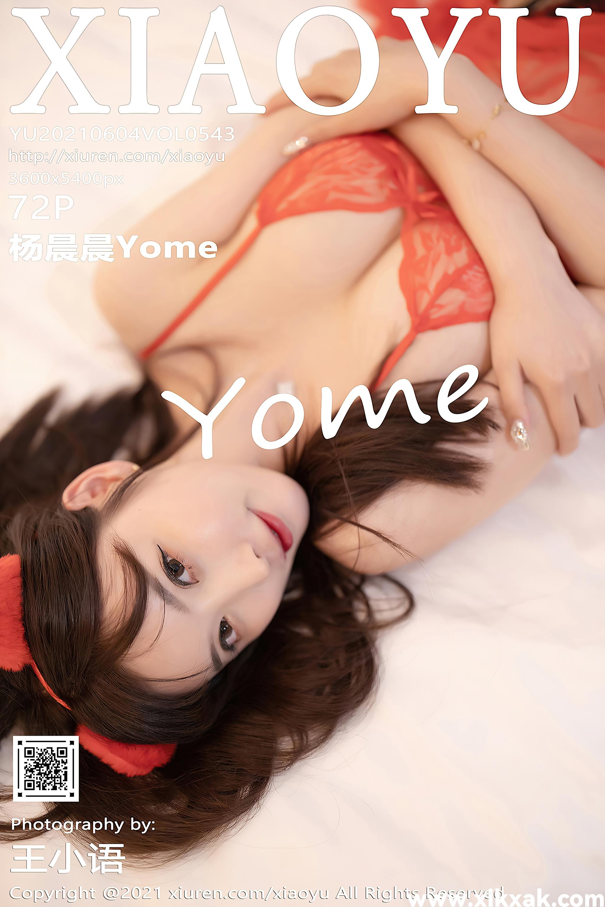 [XIAOYU语画界]2021.06.04 VOL.543 杨晨晨Yome[721P]